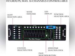 CO-Z 192 DMX 512 Stage DJ Light Controller Lighting Mixer Board Console for Light Shows, Party Disco Pub Night Club DJs KTV Bars and Moving Heads 51.99