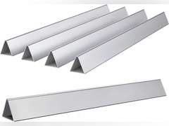 SHINESTAR 22.5-Inch Durable Flavorizer Bars Replacement for Weber Spirit 300 Series, Genesis Silver/Gold B & C (Side Control) Grill Parts, Stainless Steel, 5-Pack 38.99
