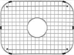 Serene Valley Sink Grid 18-1/8" L x 13-3/8" W, Centered Drain with Corner Radius 3-1/2", NDG1813C 39.95