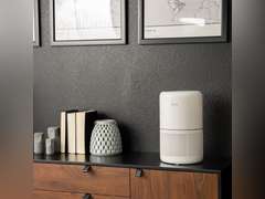 LEVOIT Air Purifier for Home Allergies Pets Hair in Bedroom, HEPA Filter, Covers Up to 1095 Sq.Foot Powered by 33W High Torque Motor, Remove Dust Smoke Pollutants, 0.3 Microns, Core 300, White 300 Cream White 99.99