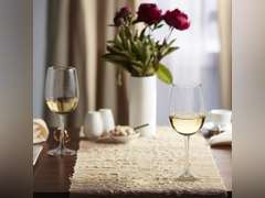 Libbey Vina White Wine Glasses, Set of 6 Frustration-Free Packaging 29.99