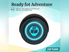 Gotrax NOVA Hoverboard with 6.5" LED Wheels, Max 3.1 Miles & 6.2mph Power by Dual 200W Motor, LED Fender Light/Headlight，UL2272 Certified & 65.52Wh Battery Self Balancing Scooter for 44-176lbs Matte Black 159.99