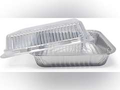 (35 Pack) 8” x 8” Square Baking Cake Pans with Plastic Dome Lids | Heavy Duty l Disposable Aluminum Foil Tins l Portable Food Containers l Perfect for Roasting Oven Toaster Cooking 25.99
