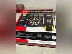 Arachnid Titanium 5400 Electronic Dartboard and Cabinet, Black 189