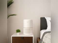 LEVOIT Air Purifier for Home Allergies Pets Hair in Bedroom, HEPA Filter, Covers Up to 1095 Sq.Foot Powered by 33W High Torque Motor, Remove Dust Smoke Pollutants, 0.3 Microns, Core 300, White 300 Cream White 99.99
