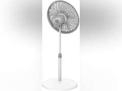 Lasko Oscillating Pedestal Fan, Adjustable Height, 3 Speeds, for Bedroom, Living Room, Home Office and College Dorm Room, 18", White, 1820 44.99