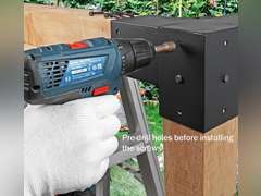 Antsky Stainless Steel 3-Way Right Angle Corner Pergola Bracket with Screws for 4x4 Inch(Actual: 3.5x3.5 Inch) Wood Beams，Pergola/Gazebo Kit (4 Pack) 4x4inch(Actual: 3.5x3.5inch) 149.5