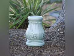 Alpine Corporation 12" Tall Indoor/Outdoor Roman Column Gazing Globe Display Stand, Mixed Colors 30.99