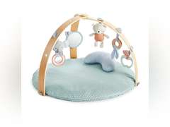Ingenuity Cozy Spot Reversible Duvet Activity Gym & Play Mat with Wooden Bar - Loamy, Ages Newborn + 48.99