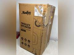 Moukey Karaoke Machine PA System Woofer Portable Bluetooth Speaker w/ 2 Wireless Microphones 144
