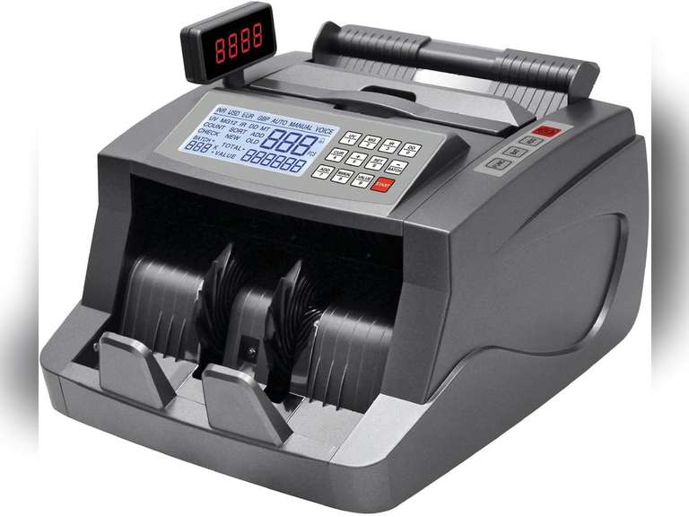 (Other model) Money counting machine, money counting machine for US dollars, euros, pounds and other currencies of various countries. For various countries is suitable for banks, companies, offices and office build 262
