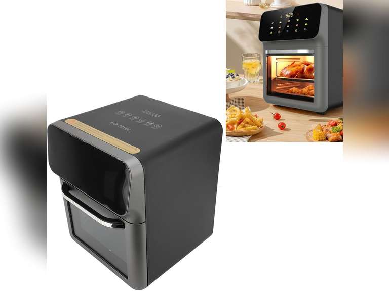 Food Fryer Visible Electric Oven Air Fryer Frying Pan for Household, Deep Fryers Oven Fryer Air Fryer Air Fryer Fryer With Visible Window Air Fryer Cooker Electric Fryer 143