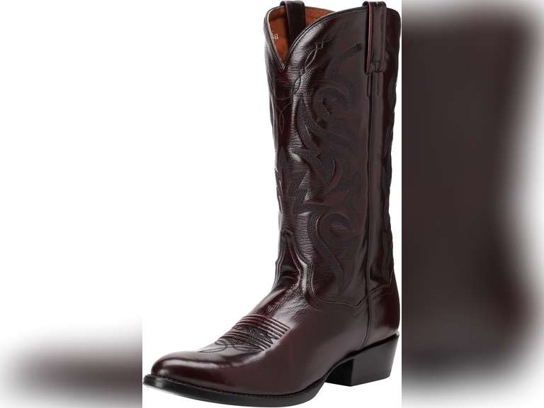 Dan Post Men’s Milwaukee 13” Round Medium Toe Black Leather Cowboy Boot
