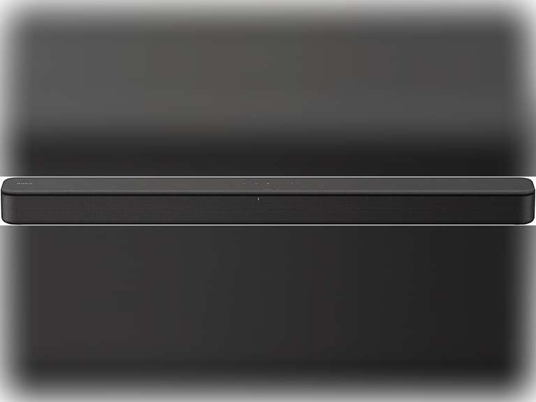 Sony S100F 2.0ch Soundbar with Bass Reflex Speaker, Integrated Tweeter and Bluetooth, (HTS100F), easy setup, compact, home office use with clear sound black 98