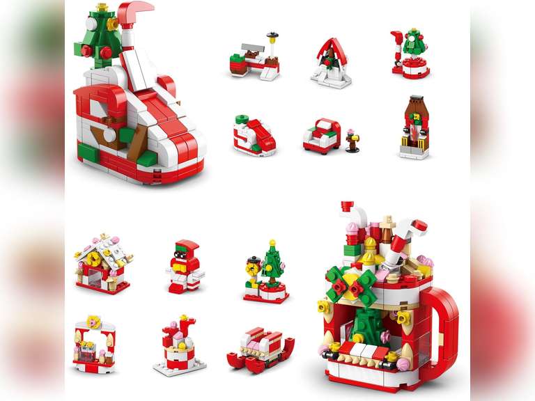 564 Piece Christmas Building Toys 37