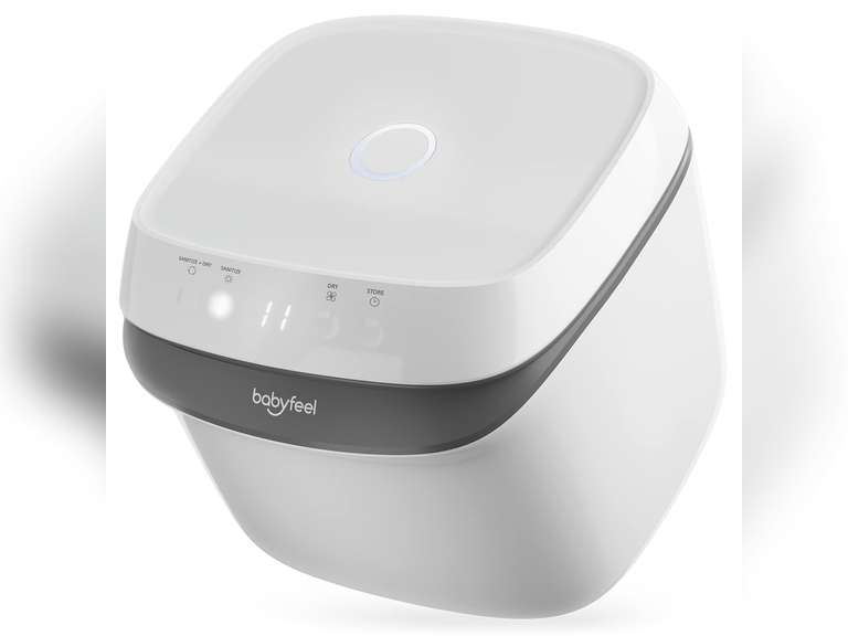 Babyfeel UV Light Sanitizer | UV Box Sanitizer | Conveniently Sanitizes in Minutes | Large Capacity | No Cleaning Required | Touch Control 150