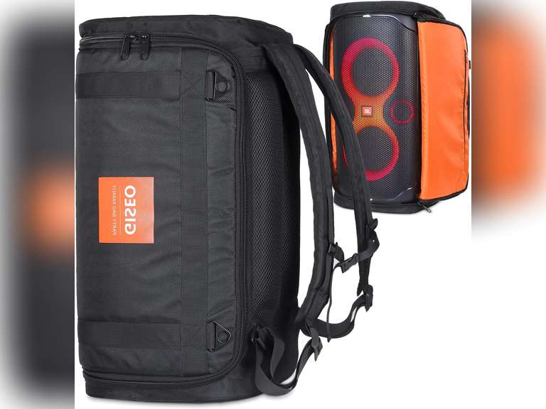 Speaker Bag Rugged Speaker Bag Carry Case Compatible with JBL Party Box Series, Portable Speaker Carry Tote Bag Backpack (for JBL Partybox 100 Bag) 73