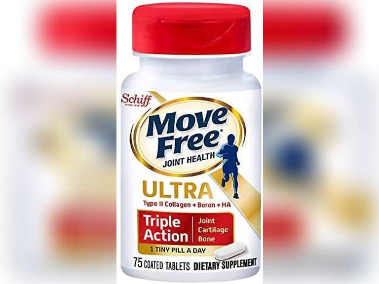 Colagen Move Move Free Type II Collagen, Boron & HA Ultra Triple Action Tablets ...