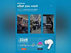 Deepods 3 True Wireless Earbuds Headphone with 3D Spatial Audio, Bluetooth 5.3 in-Ear Headphones Headset, IPX6 Sweat & Waterproof Earphone, 46H Playtime Ear Buds for TV Gaming Sports Gym Gifts 29