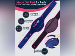 Magic Gel Ice Pack for Back Pain Relief | 2 Pack Reusable Lower Back Wrap for Hot or Cold Therapy | Relief for Lower Lumbar, Sciatic Nerve, Herniated or Degenerative Disc, Coccyx, Tailbone Pain 27