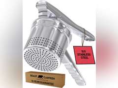 Potato Ricer - Ricer for Mashed Potatoes, Made of 18/8 Stainless Steel, Make Fluffy Smooth Mashed Potatoes & Rice Cauliflower, Vegetables, Professional Kitchen Tool, Press, Large Masher 35