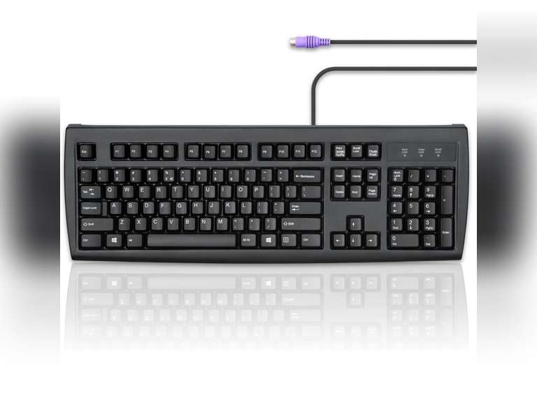Qrt Keyboard Perixx Periboard-107 Wired PS2 Full Size Keyboard, US English Layout 30 ...