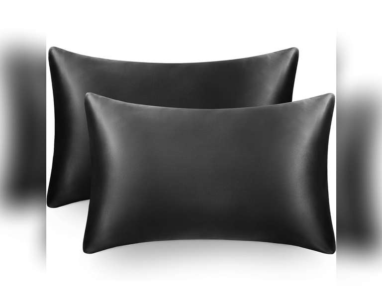EXQ Home Satin Pillowcase for Hair and Skin,Cooling Pillow Cases King