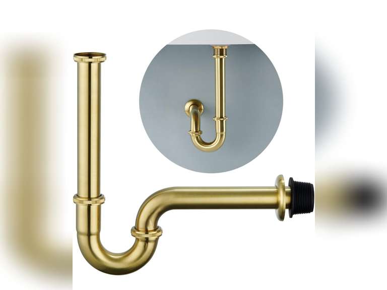 Brass P Trap Bathroom Sink : 1 1/4 Sink Trap with Adjustable Height ...