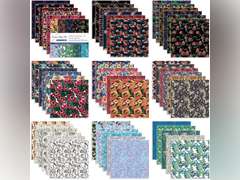 2-PACKS - Origami 6x6 Paper Kit 150 Sheets 50 Vivid Colors Double Sided Same Printed Traditional Patterns Square for Arts Crafts Projects Japan traditional Chiyo Japanese Chiyogami 150chiyogami 27