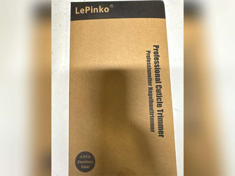 LePinko 4 Packs Upgraded Cuticle Trimmer kit, Sharp Dead Skin Clipper, Labor-saving Cuticula Remover for Fingernail Toenail, Manicure Pedicure Tool for Women Men, 5mm Jaw 5mm Jaw- 4PK 20