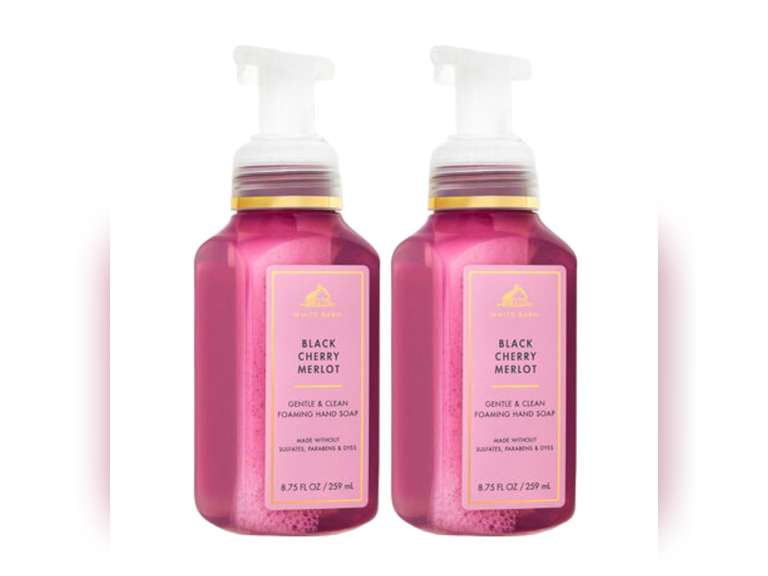 Bath and Body Works Gentle & Clean Foaming Hand Soap 8.75 Ounce 2-Pack (Black Cherry Merlot) 23
