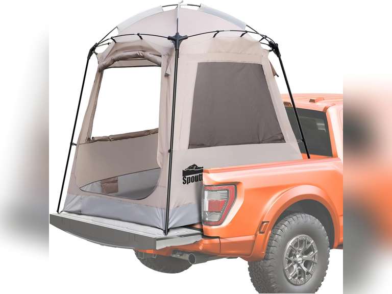 Truck Tent Spoutt Truck Bed Tent Pickup Truck Tent for Full Size Truck ...
