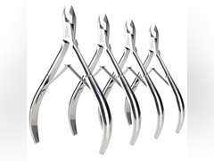 LePinko 4 Packs Upgraded Cuticle Trimmer kit, Sharp Dead Skin Clipper, Labor-saving Cuticula Remover for Fingernail Toenail, Manicure Pedicure Tool for Women Men, 5mm Jaw 5mm Jaw- 4PK 20