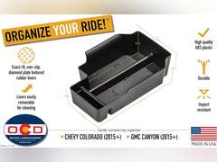 Vehicle OCD - Center Console Organizer Tray for Chevy Colorado/GMC Canyon (2015-2022) - Made in USA 18