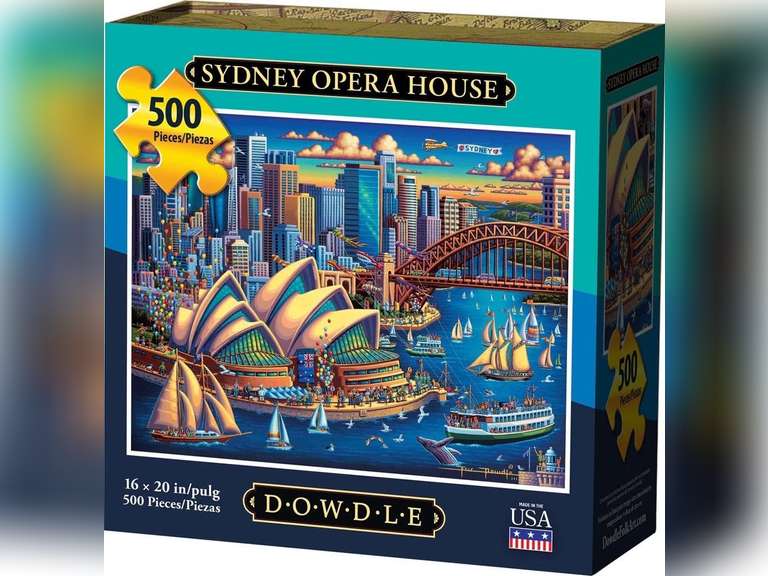 Dowdle Jigsaw Puzzle - Sydney Opera House - 500 Piece 16
