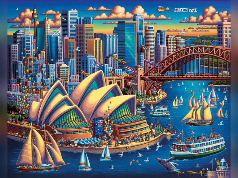 Dowdle Jigsaw Puzzle - Sydney Opera House - 500 Piece 16