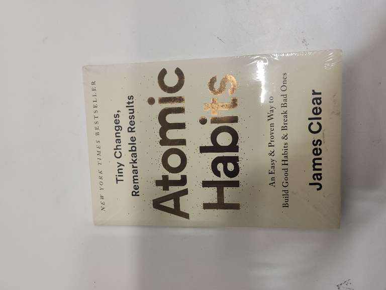 James Clear-Atomic Habits- an Easy & Proven Way to Build Good Habits & Break Bad Ones (HB) 25