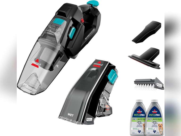 (See photos, not complete)Bissell Stain Eraser Duo, 2-in-1 Cordless