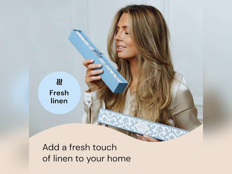 6 Scented Drawer Liners Non-Adhesive Paper Sheets for Home Closet Shelves, Cabinet and Dresser Drawers - Royal Damask Print - 14 x 19 Inch (Fresh Linen) 18