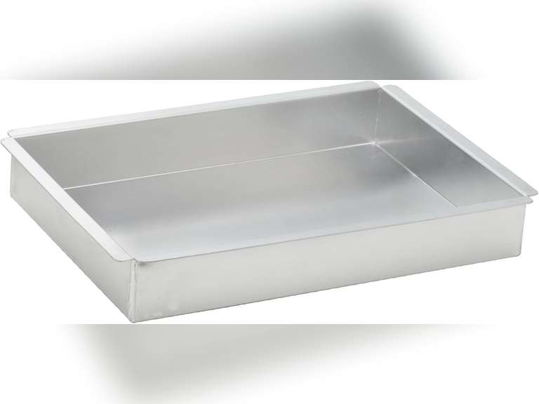 Winco 2-Inch Deep Aluminum Rectangular Cake Pan, 9-Inch by 13-Inch 23