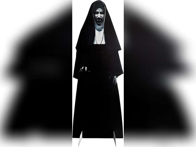 MCJC Halloween Horror Cardboard Cutout,Life Size Cardboard Standing,Life Size Witch Halloween Decor 39