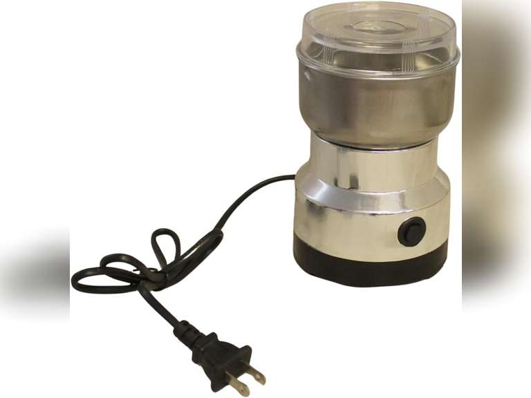 Electric Coffee Grinder 150W - Grinds Coffee Beans, Nuts, Spices with Stainless Steel Bowl, Metal Blades - UL Approved, 110V, One-Touch Control, 14500 RPM 17