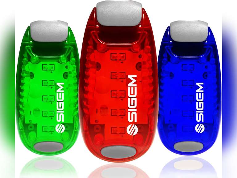 LED Safety Lights + Free Bonuses | Clip on Flashing Strobe Light High Visibility for Running Jogging Walking Cycling Best Reflective Gear for Kids Dogs Bicycle Helmet Bike Tail Light 14