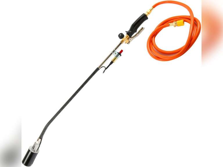 8MILELAKE Propane Torch, Heavy Duty Weed Burner with Push Button Igniter for Garden, Snow Melter 43