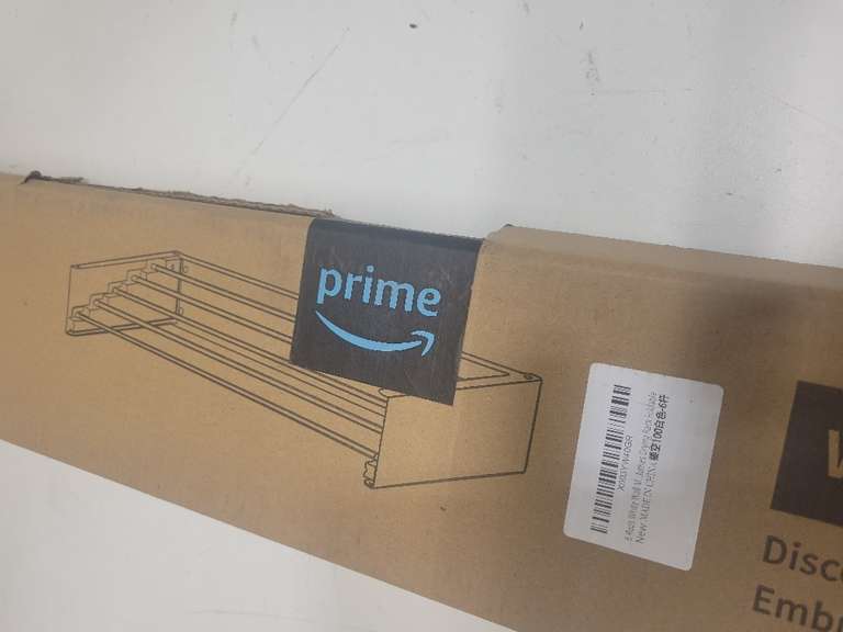 Wall Mounted Clothes Drying Rack 40 inches, Foldable Wall Mount Laundry Drying Rack Folding Indoor, Drying Rack Clothing Collapsible, Towel Drying Rack with Wall Template, 6 Rods, White 66