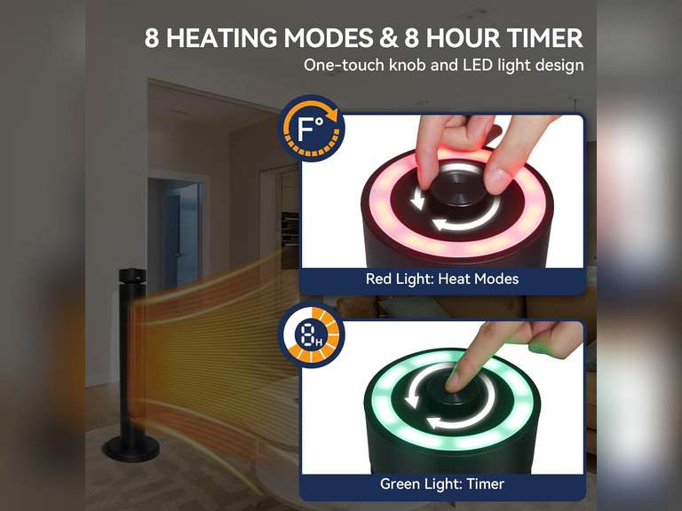 Terrassenheizung 1500W Deckenmontage - Kohlefaser Heizung Mit Timer