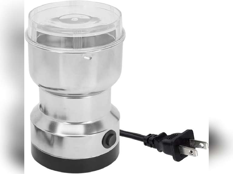 Electric Coffee Grinder 150W - Grinds Coffee Beans, Nuts, Spices with Stainless Steel Bowl, Metal Blades - UL Approved, 110V, One-Touch Control, 14500 RPM 17