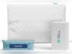 Shredded Memory Foam Pillow for Sleeping - Adjustable & Cooling Pillow for Side Sleepers and All Sleeping Positions - Queen Size Pillow 48