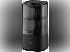 Humidifiers for Bedroom, Cool Mist Humidifier for Home Plant and Baby Nursery, Quiet Ultrasonic Humidifier with 360 Nozzle, Auto Shut-Off, Filterless, Black 24
