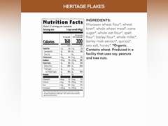Nature's Path Organic Heritage Flakes Cereal, 32 oz (Pack of 5), Non-GMO, Earth Friendly Packaging 29
